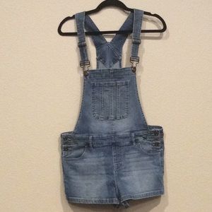 Overall Shorts